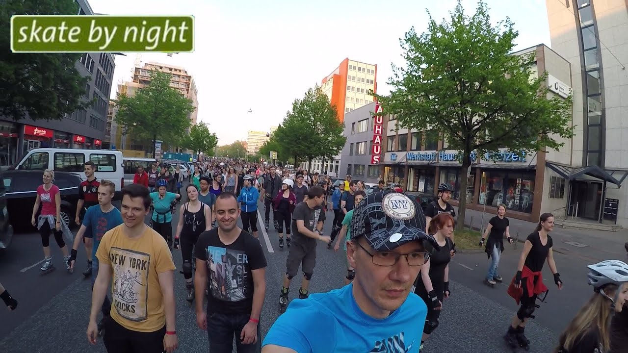 Skate by night in Hannover