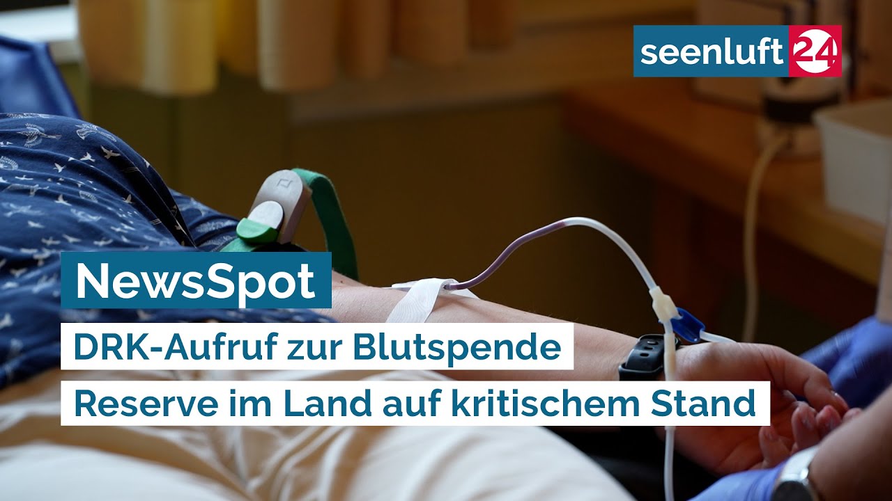 NewsSpot: DRK-Aufruf zur Blutspende