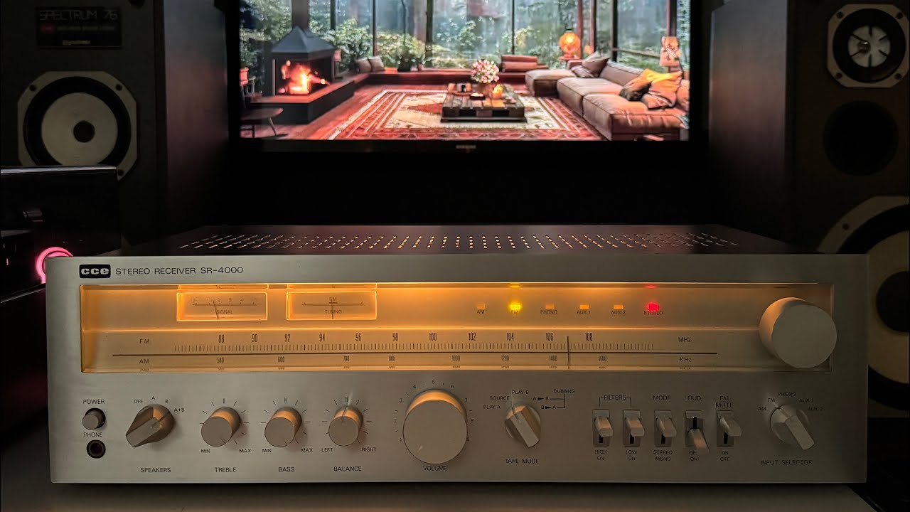 Receiver CCE modelo SR-4000 - conservação raríssima (44)9.9806-4737