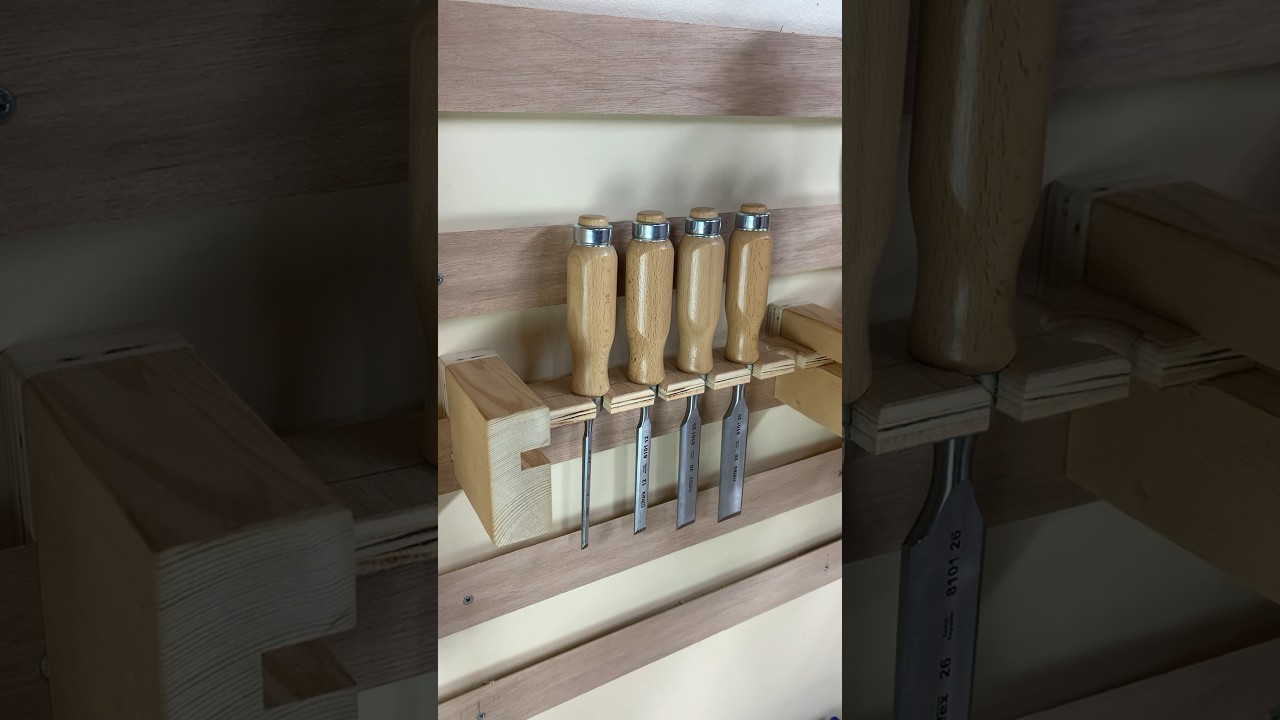 Quick DIY: Chisel Rack for French Cleat System! 