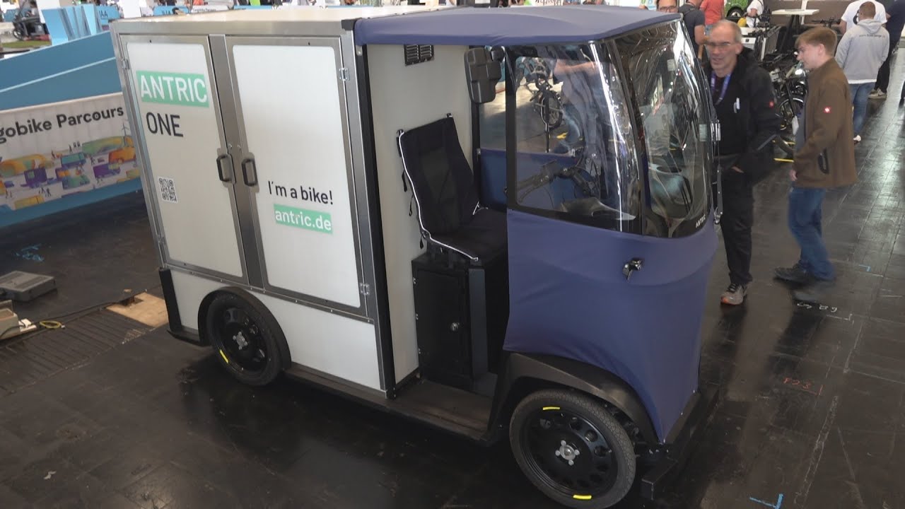 Antric ONE V6 Cab Cargobike (2025) Exterior and Interior