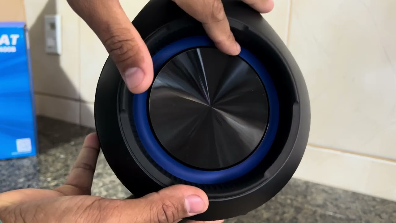 ￼Unboxing Caixa de Som Bluetooth Philips Bombeat Tax400b 200w Bateria de 15h Preta Bivolt