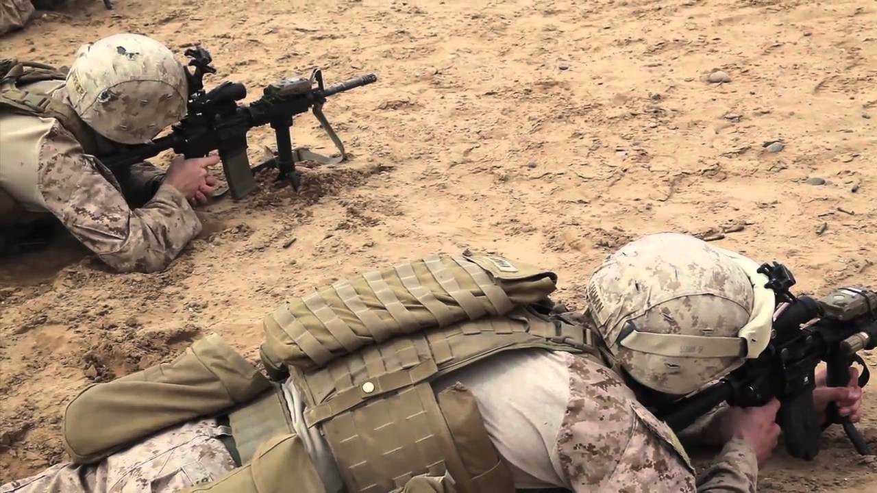 1st CEB Conducting Combat Marksmanship Training