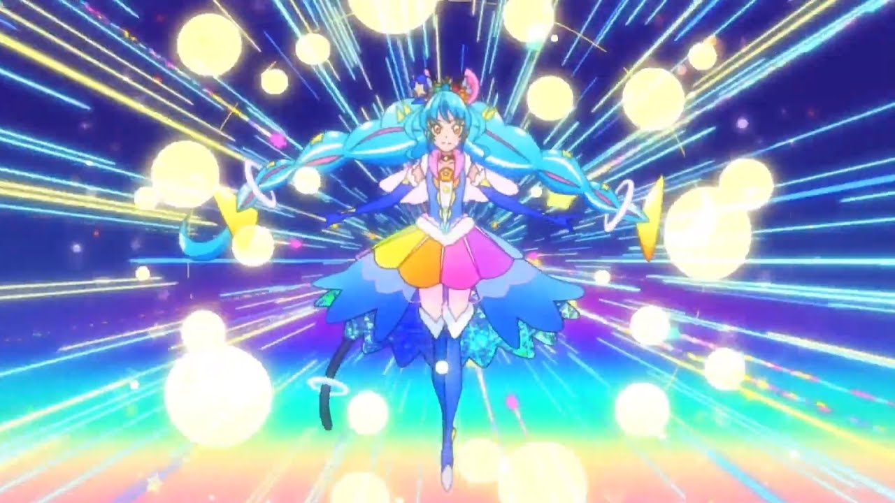 [1080p] Precure Star Twinkle Imagination! (Star Twinkle Precure 2nd Group Attack Cure Cosmo Ver. )