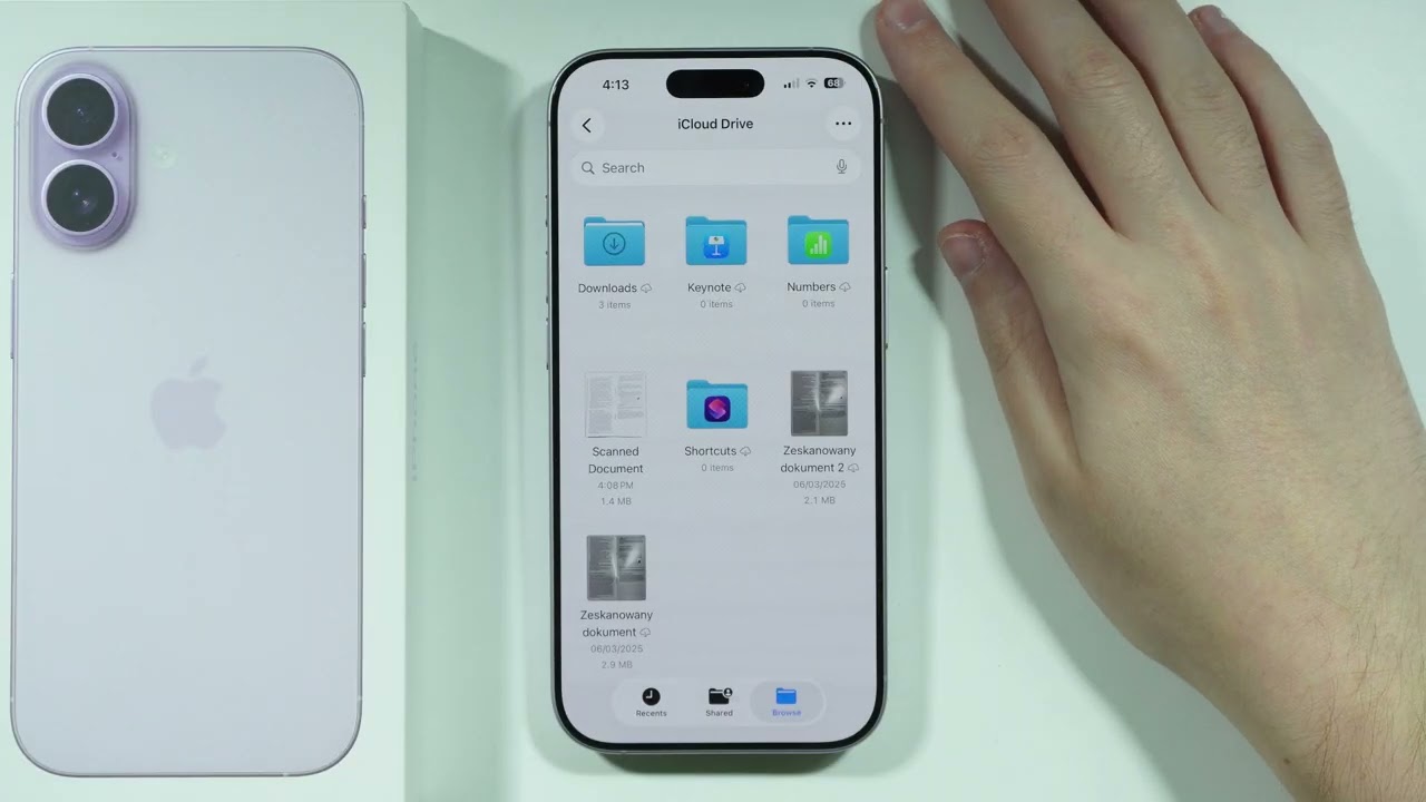 iPhone 17: как удалить файлы