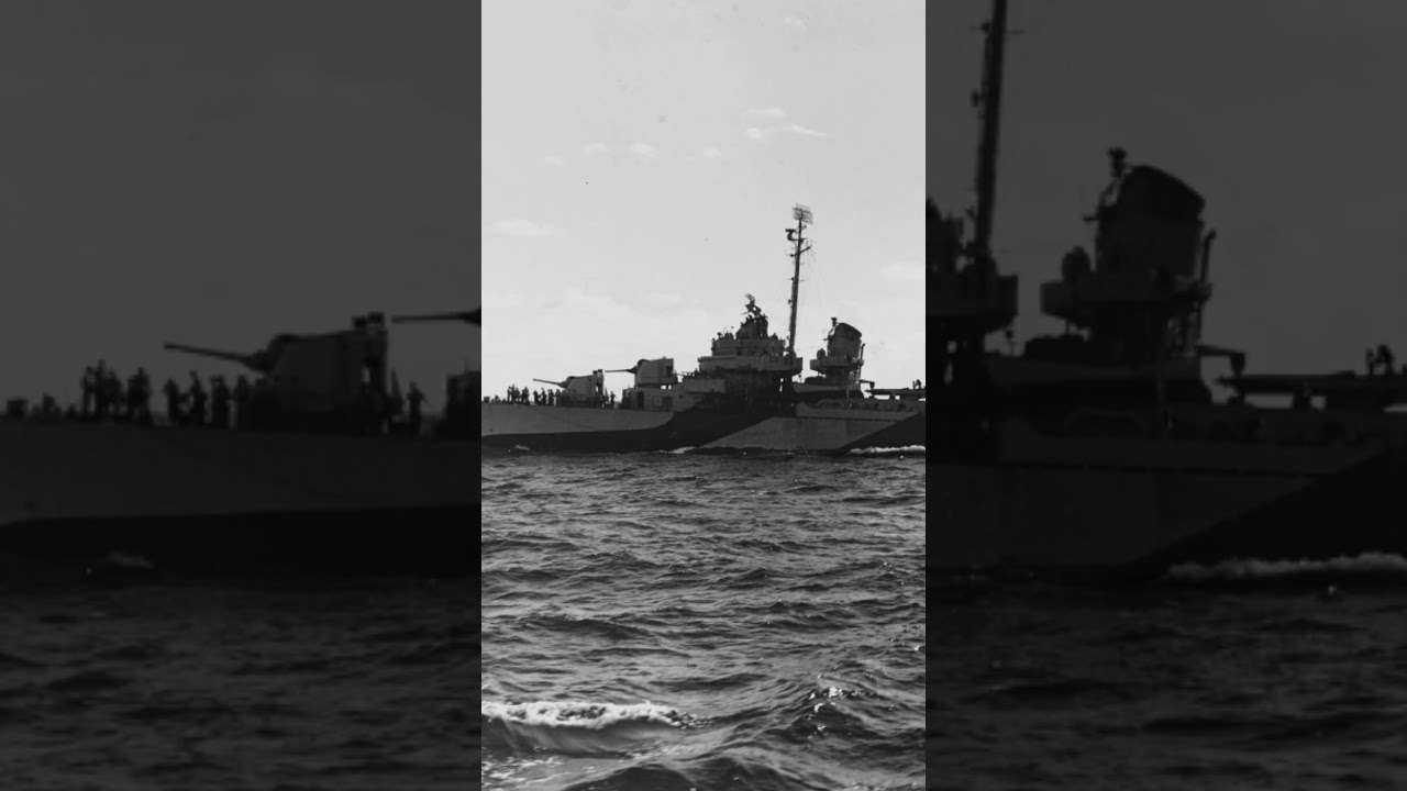 Японский боевой крейсер в Лейте - IJN Haguro #ww2 #history