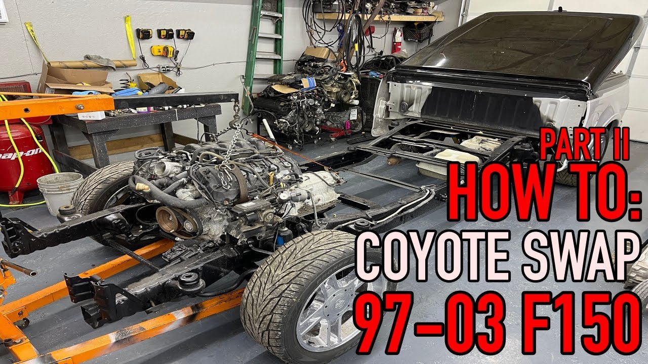 HOW TO: Coyote swap a 97-03 F150 Part II *engine mock up