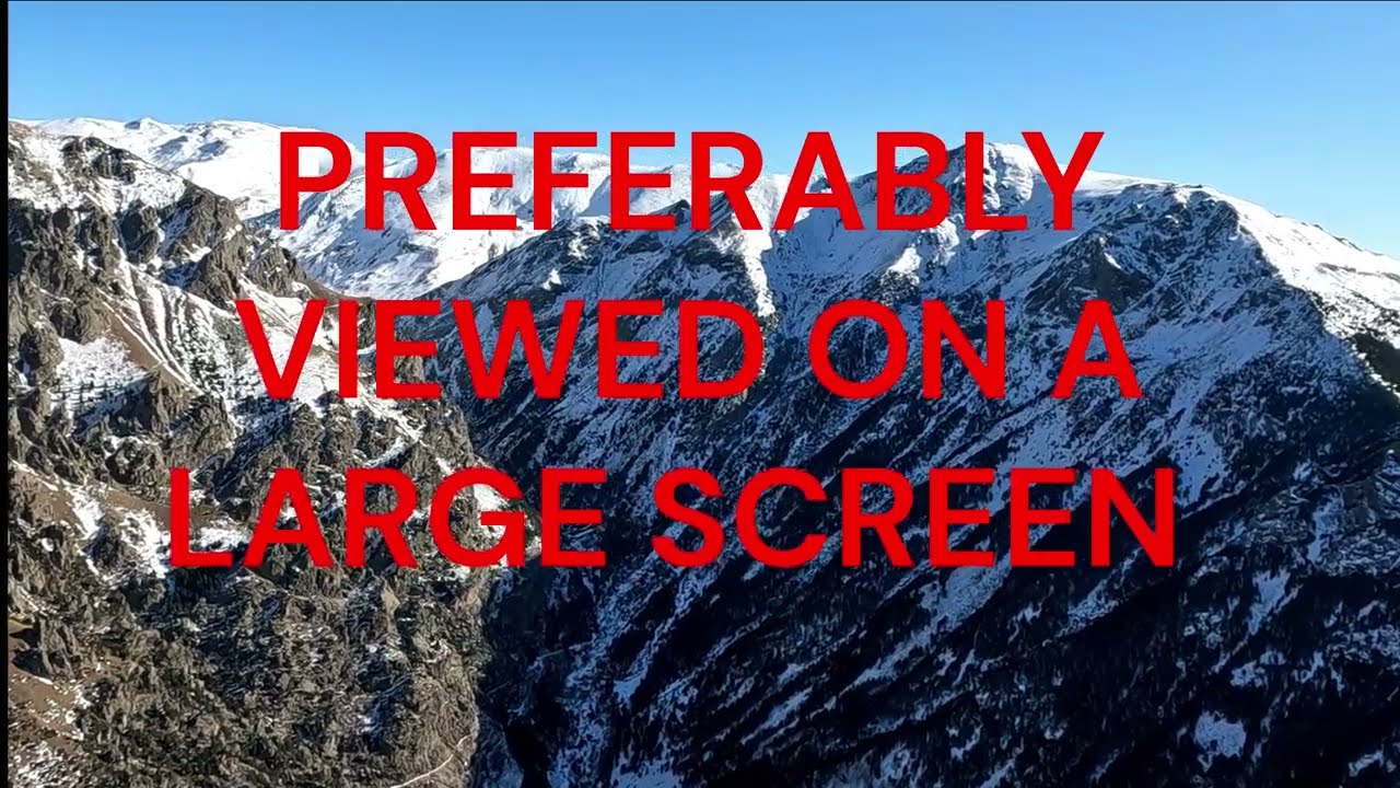 Flying along a narrow valley with a significant slope-TIPS