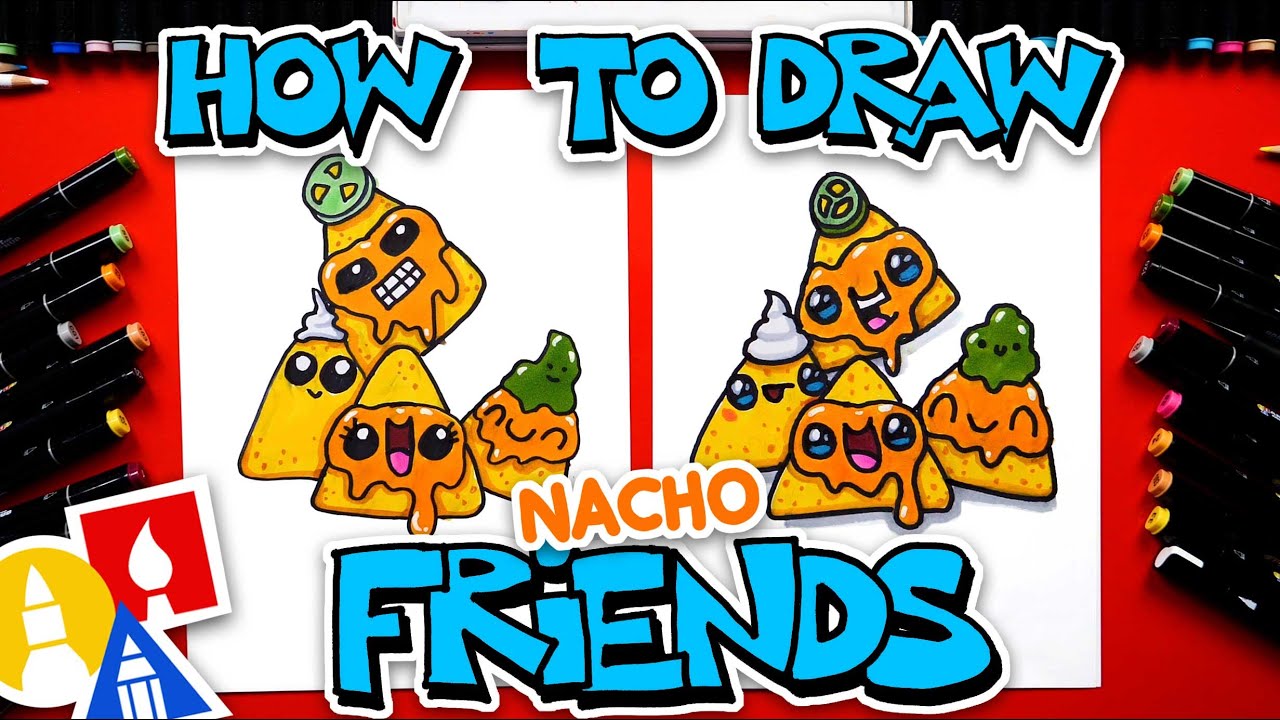 How To Draw Nacho Friends
