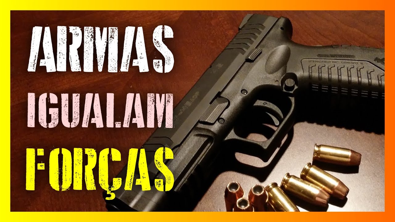 O armamento civil torna a sociedade mais civilizada