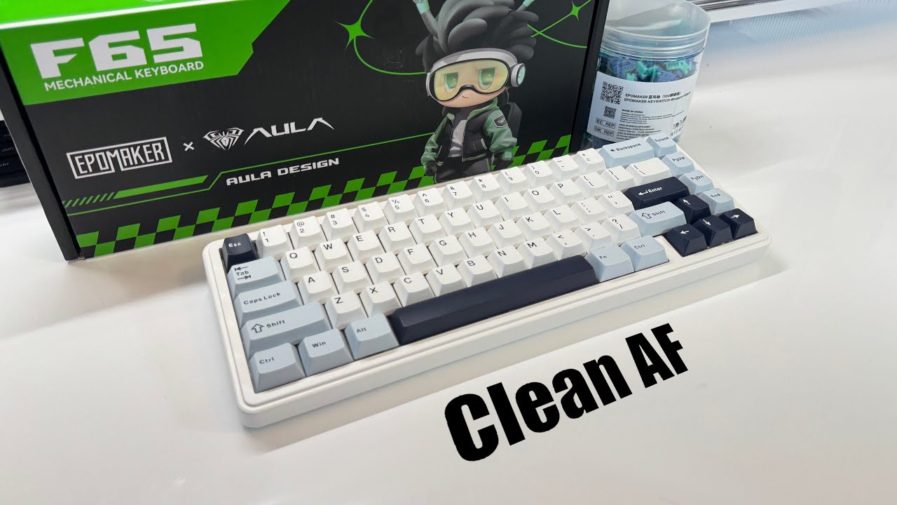 Another Banger --- Epomaker x AULA F65 Mechanical Keyboard Review and Testing