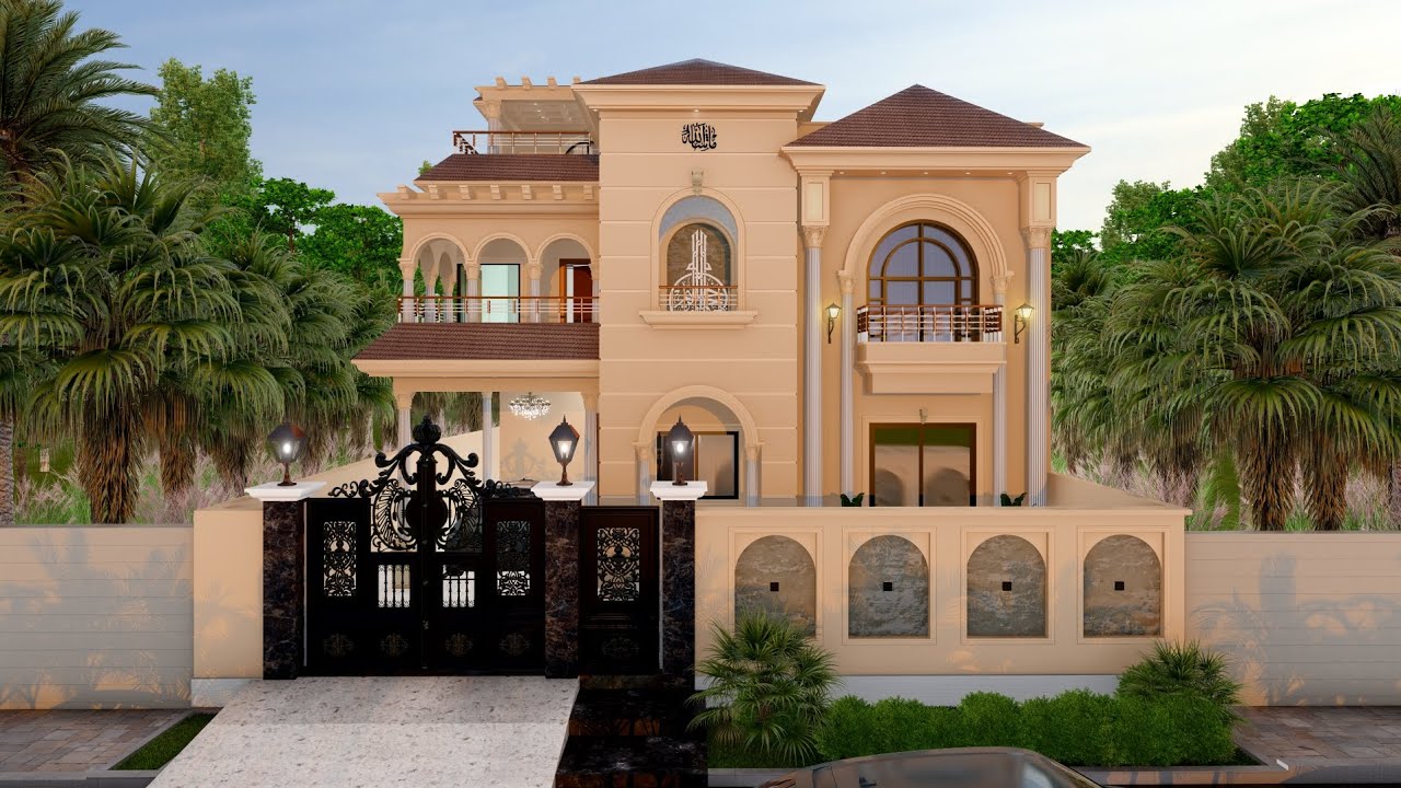 10 Marla House Interior Designing | 10 marla Spanish house Elevation Design 