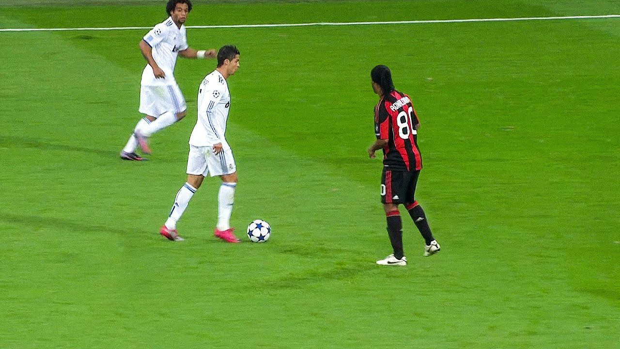 The Day Cristiano Ronaldo and Ronaldinho Met For The First Time