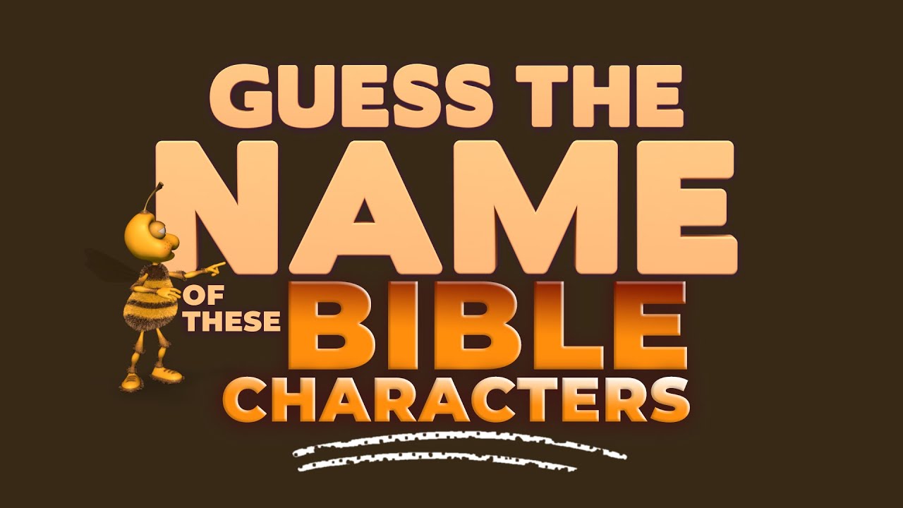 Guess the NAME OF BIBLE CHARACTERS in 8 seconds | Quiz Bees
