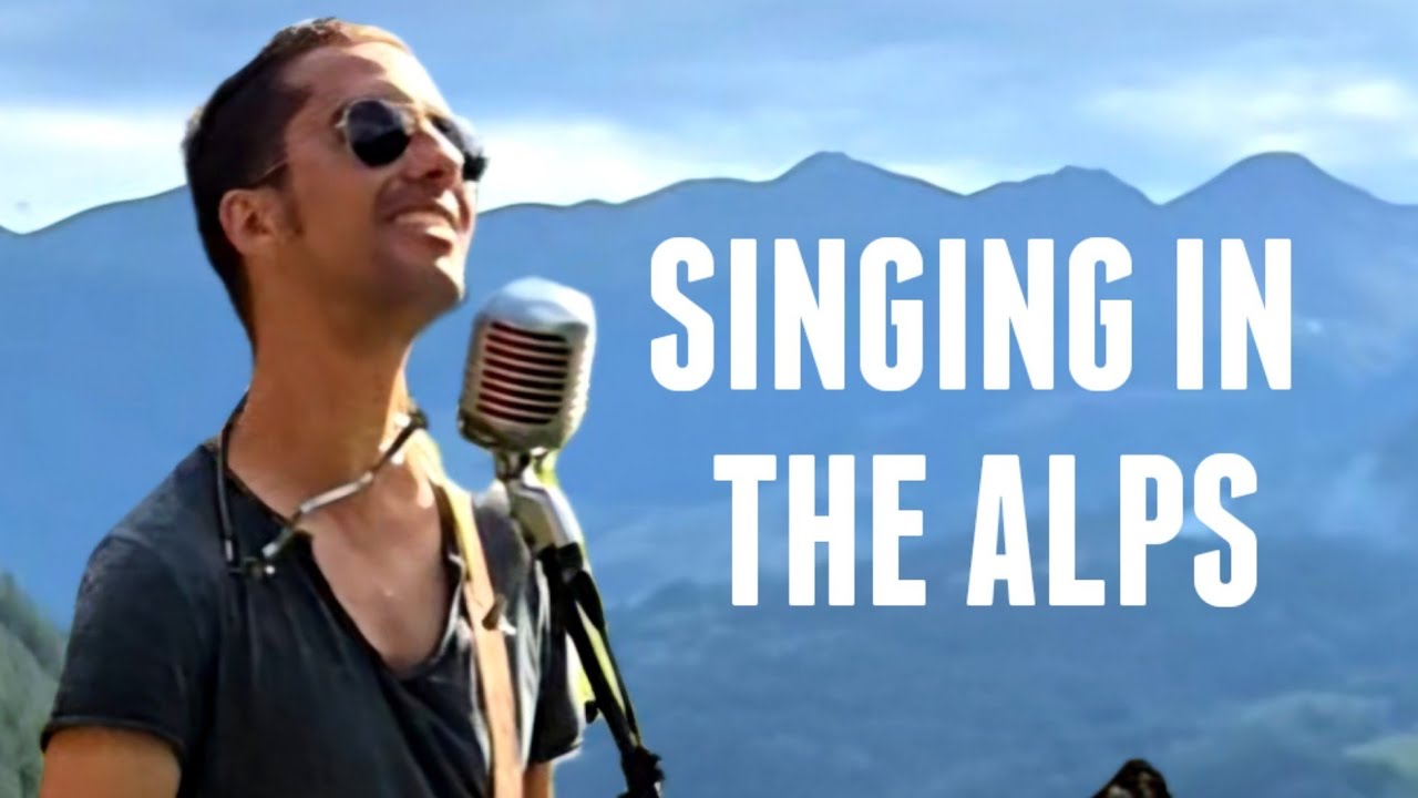 California Dreamin&rsquo; in the Italian Alps  | Acoustic Mountain Cover