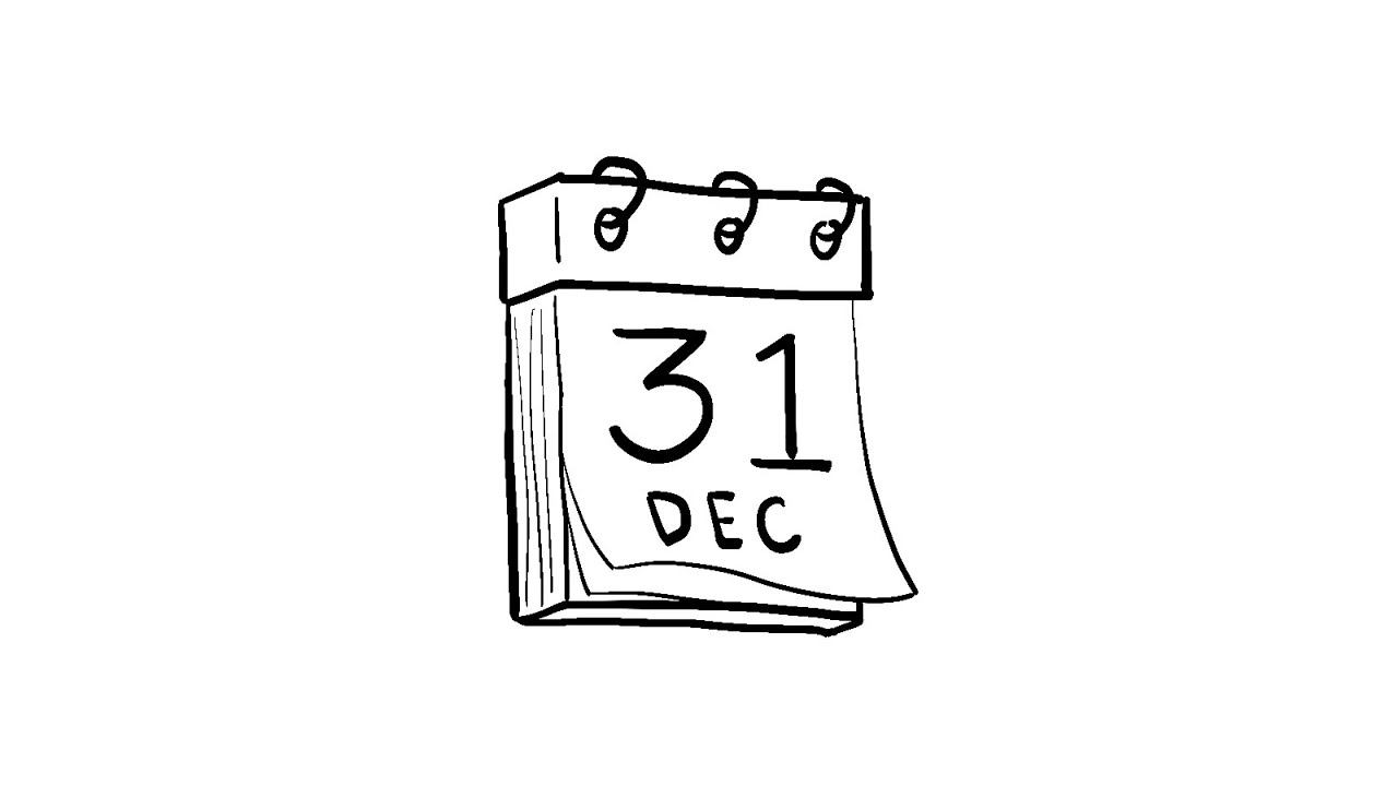 How to Draw a Simple Calendar | Step-by-Step Lesson