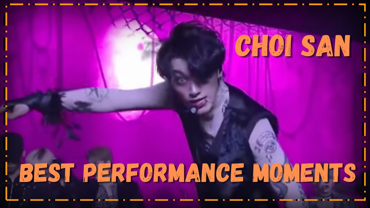 ATEEZ | The best performance moments of Choi San