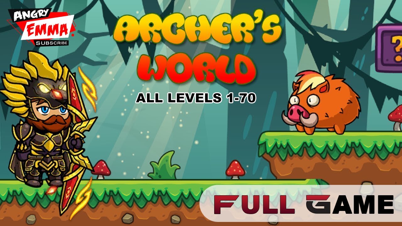 Archer's World - FULL GAME (ALL Levels 1-70)
