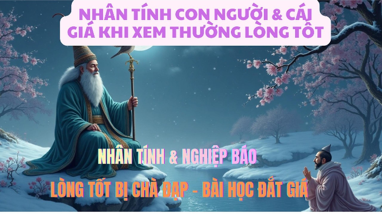 LÒNG TỐT BỊ CHÀ ĐẠP – NGHIỆP BÁO ĐẾN MUỘN NHƯNG KHÔNG THIẾU