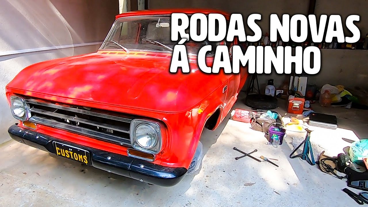 Rolê com o Filhão de PUMA TUBARÃO 👨 e Projeto CHEVROLET C10 Começando pelas Rodas