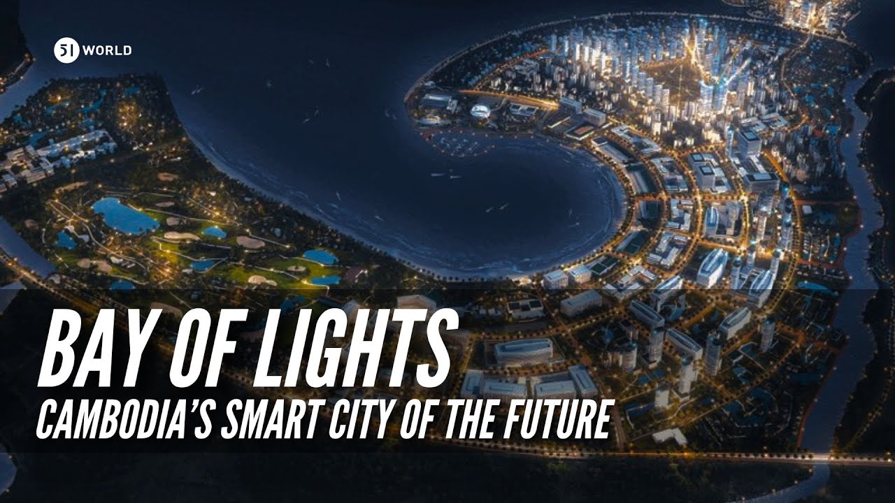 🌟Bay of Lights Cambodia's Newley Made Digital Twin of the Future🌟