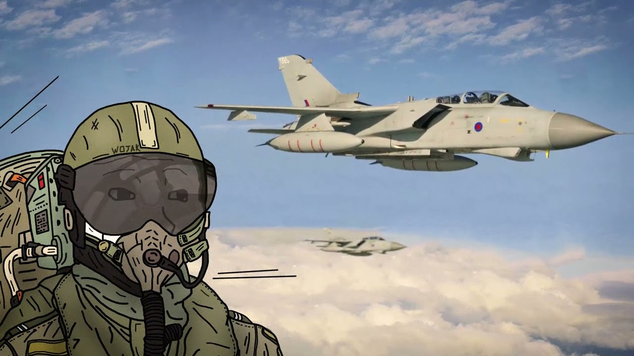 Rock the Casbah but you're an RAF Tornado pilot on attack run in the Gulf