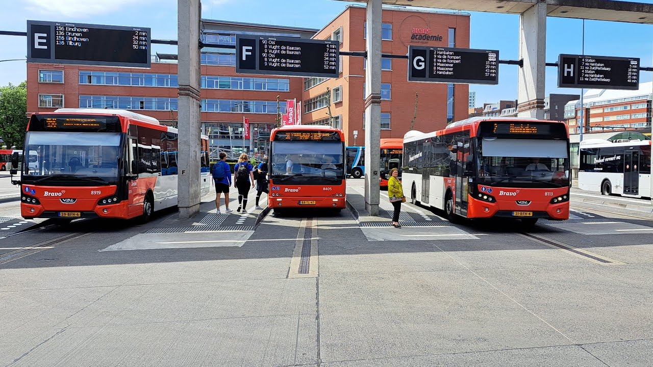 Het bus en Trein vervoer in 's‐Hertogenbosch 18 en 27-05-2022