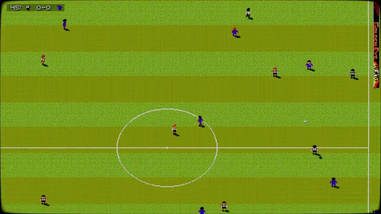 NEWCASTLE vs FC BARCELONA - SENSIBLE WORLD OF SOCCER - SWOS