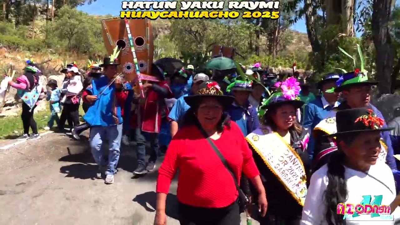 Jarana con ELENITA DE CHILCAYOC en el GRAN HATUN YAKU RAYMI EN HUAYCAHUACHO 2025