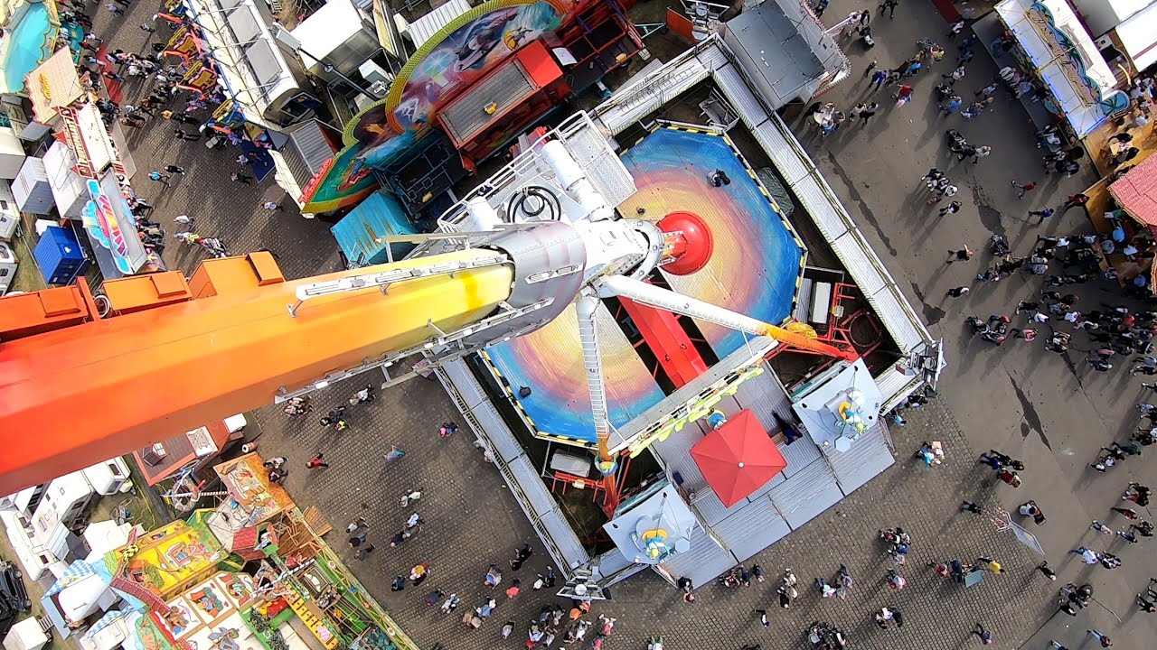 Zierer Star Shape High Energy (Kaiser) Düsseldorf Rheinkirmes 2019 POV