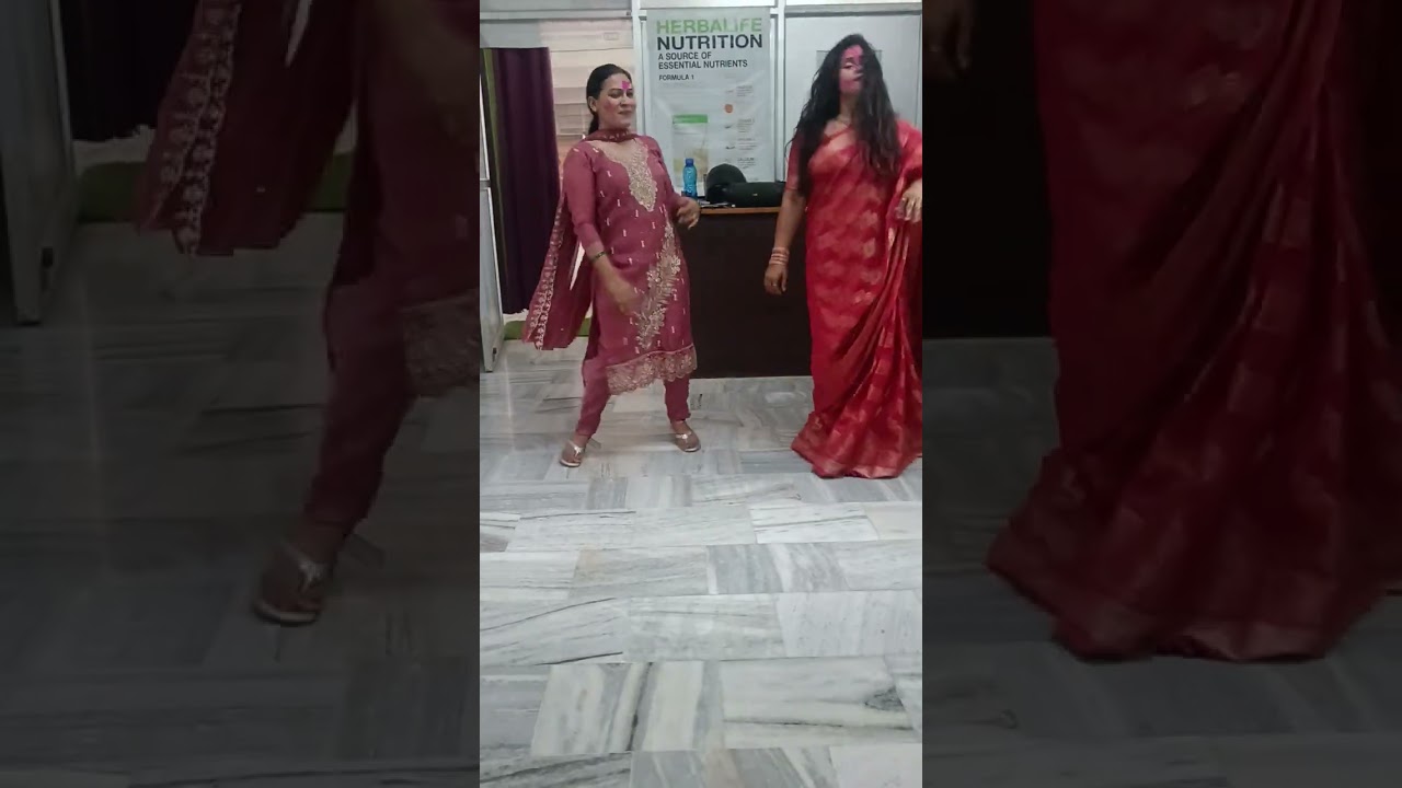 Holi function dance masti 🤣👍🔥