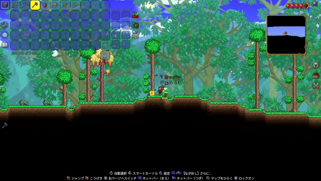 【テラリアってマイクラ２D？】テラリア　１テラ目