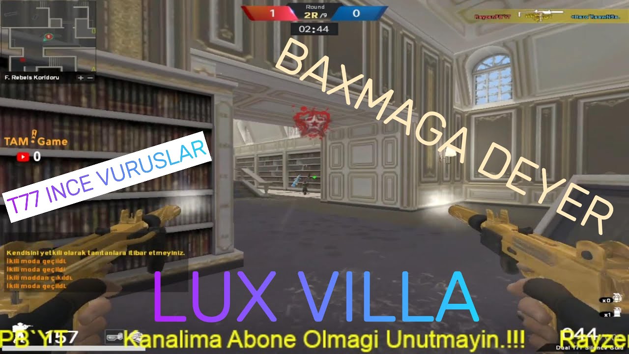 😱 T77 İLƏ LUX VILLA ŞOU! SONUNA QƏDƏR BAX, DƏHŞƏT VAR 🔥💣