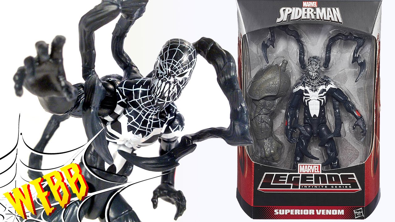 Marvel Legends Spider-Man Infinite Series SUPERIOR VENOM Action Figure Review