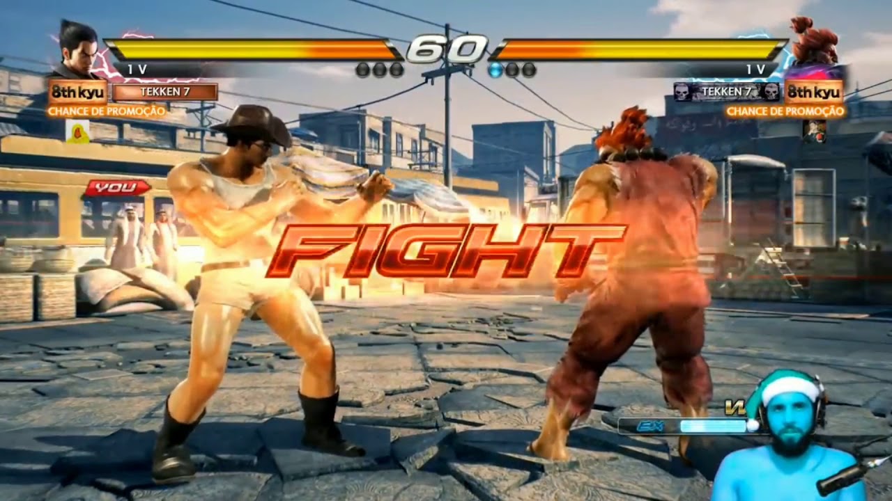 Smzinho Melhor rage Tekken 7 #36 so ganho no treinamento