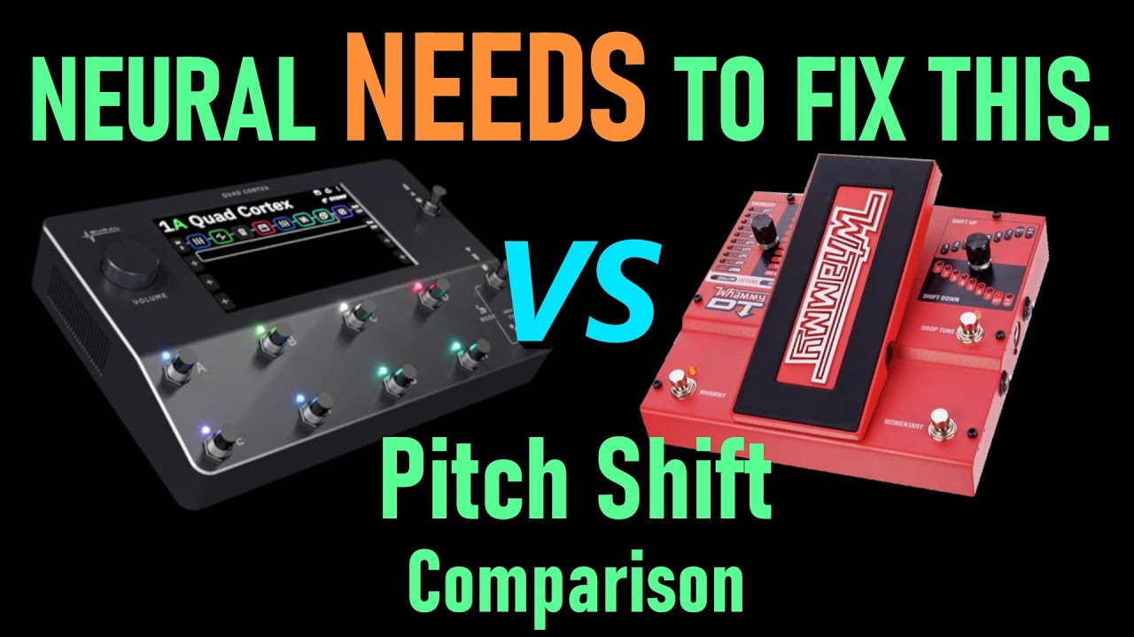 Is it Unusable on the QC? | Pitch Shift Quad Cortex vs Whammy DT