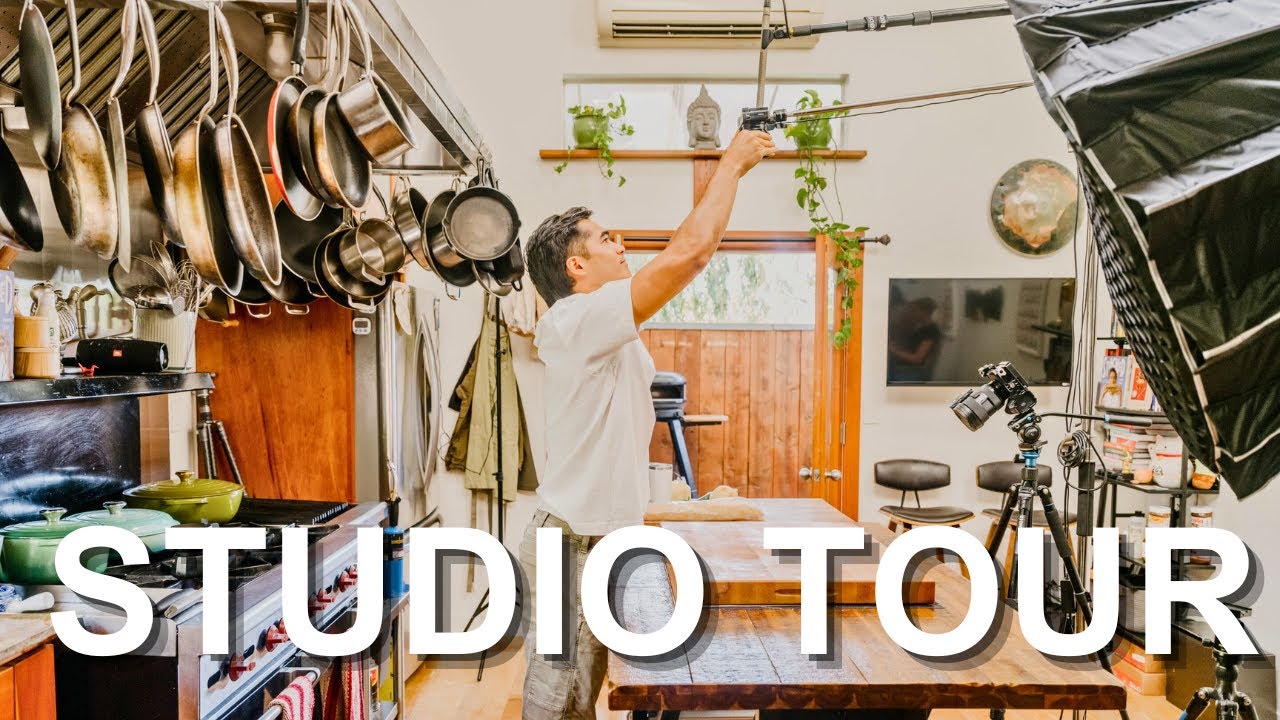 My Home Studio & Kitchen Tour 2024