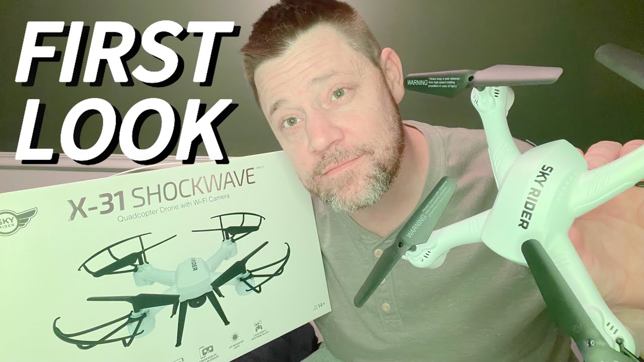Дрон X31 Skyrider Shockwave. Что внутри? | Первый взгляд