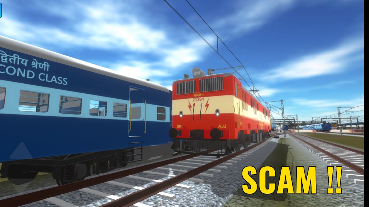 SCAM WITH ALL THE TRAINS || INDIAN TRAIN CROSSING 3D || HINDI GAMEPLAY