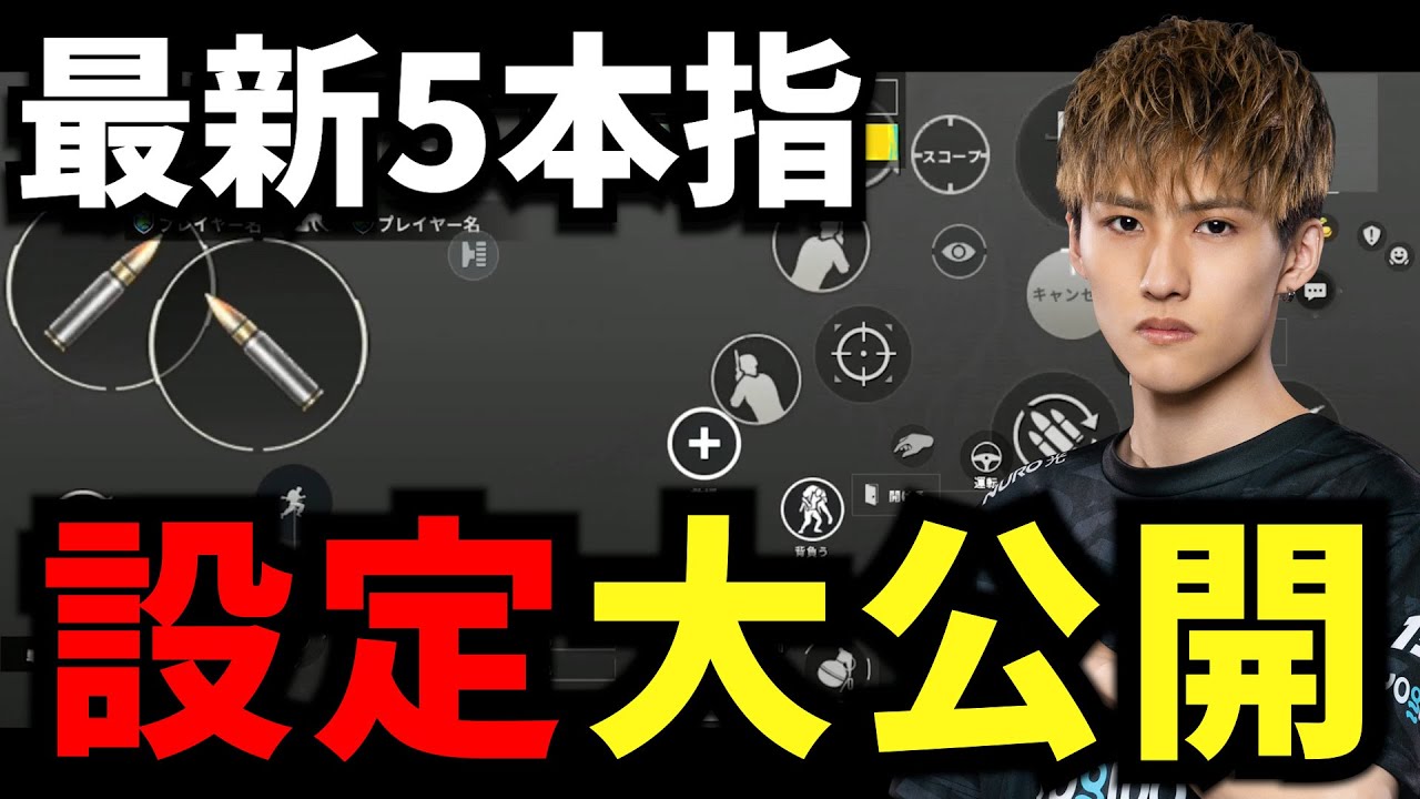 【PUBGモバイル】最新版！Devineの全設定公開！【All my settings】