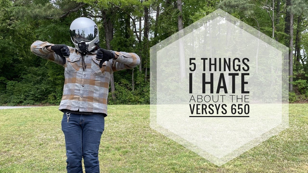5 вещей, которые я НЕНАВИЖУ в Kawasaki Versys 650!