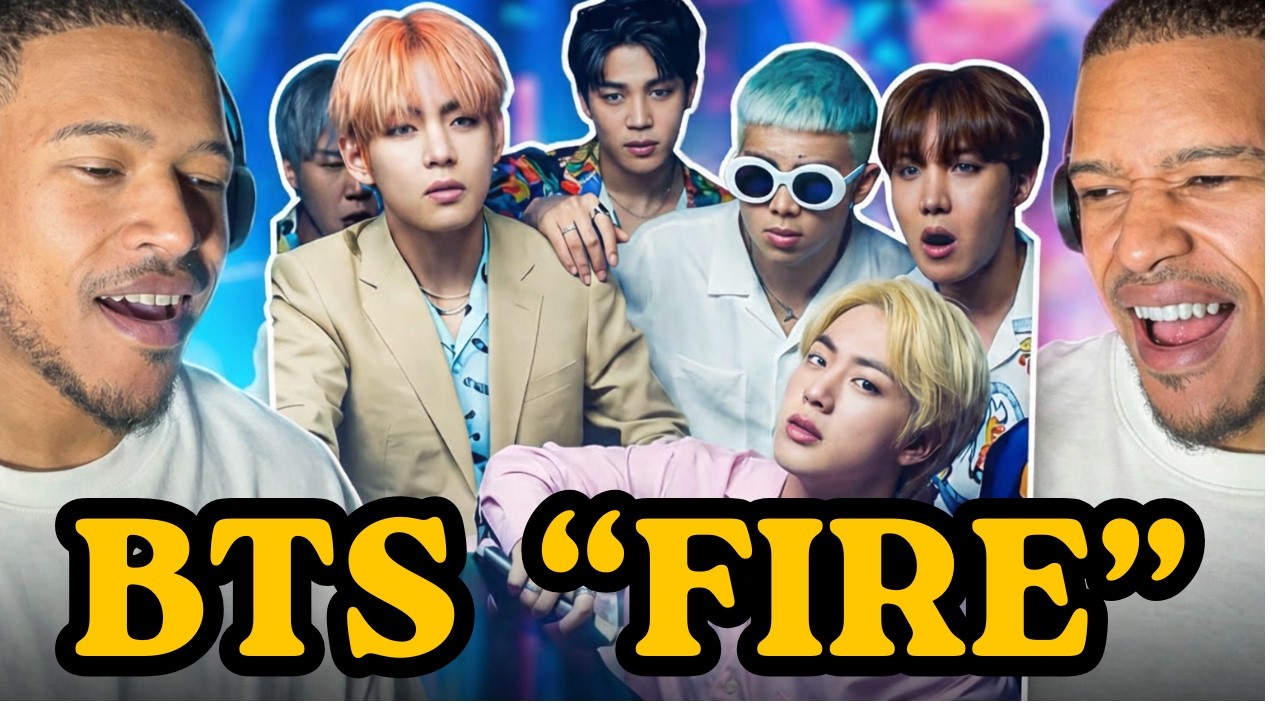 K-Pop Newbie Reacts to BTS “FIRE”… What Did I Just Watch?!