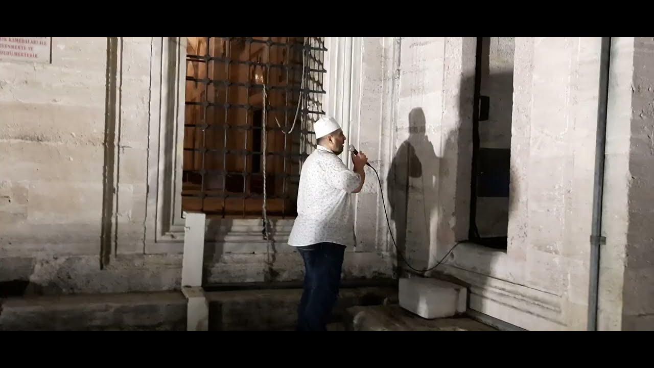 Aziz HARDAL, Yavuz Sultan Selim Camii 16.08.2023 Çarşamba Rast Makamı Yatsı Ezanı