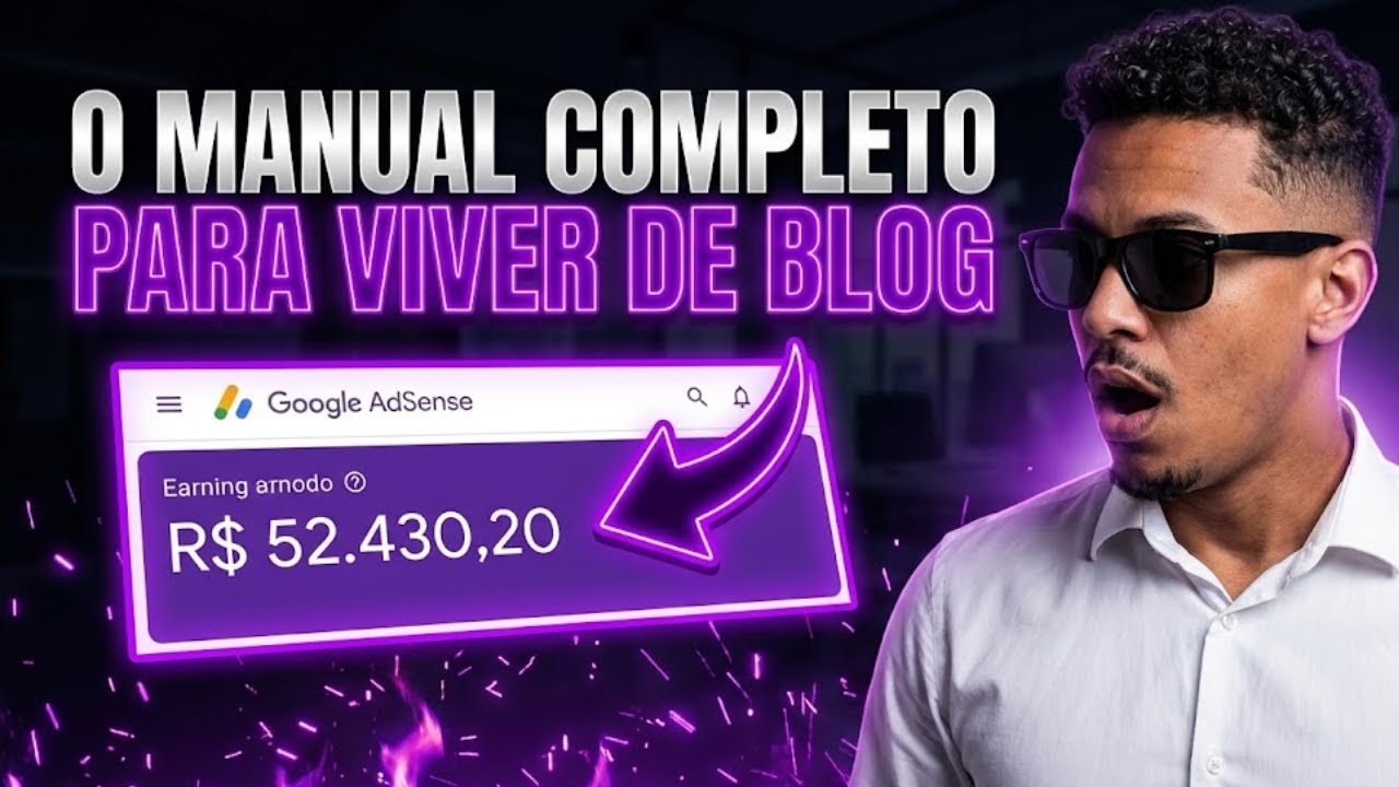 O MANUAL completo Para Viver de BLOG  [ zero investimento ]