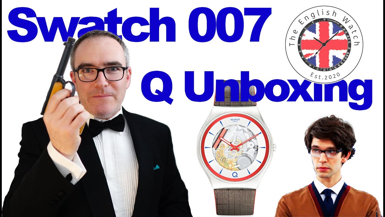 Swatch 007 Q Watch Unboxing James Bond No Time to Die