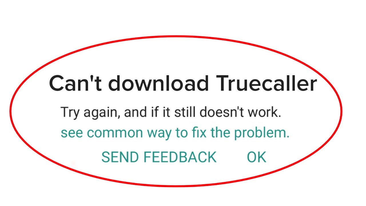 How To Fix Can't Download TrueCaller Google Playstore Android & Ios || Fix Cannot Download App