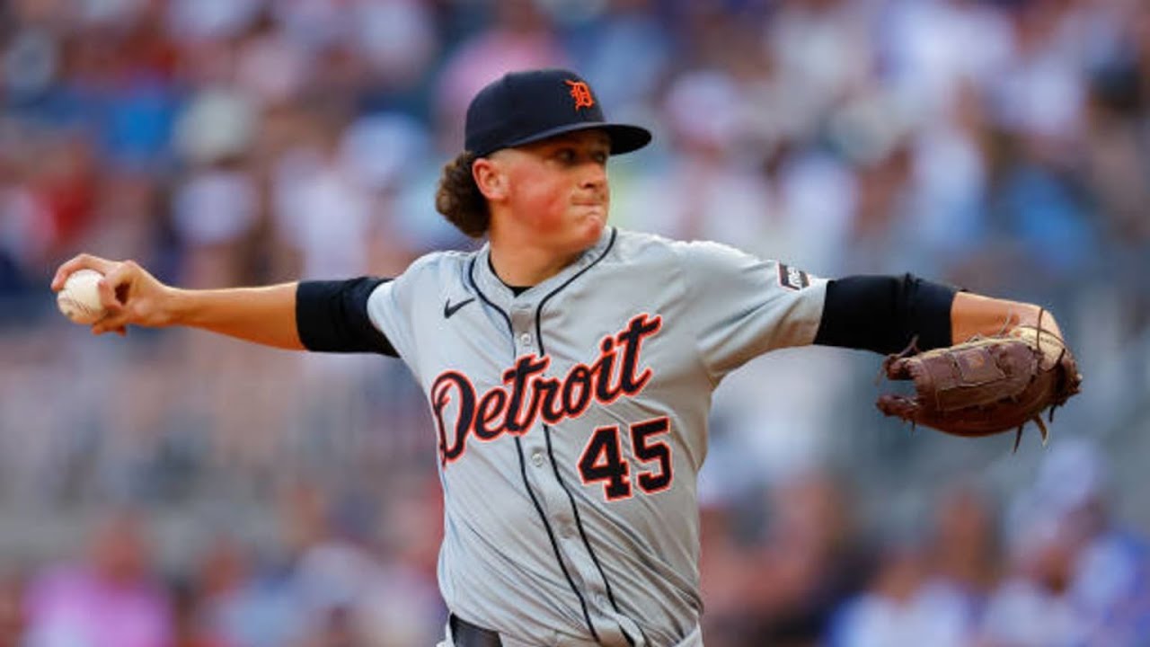 Reese Olson strikes out 8 in 6 scoreless innings against the Braves on 6/17/24