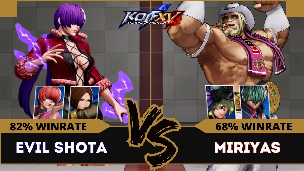 KOFXV⚡EVIL SHOTA (O.Shermie/Whip/Shermie) vs MIRIYAS (Sylvie/Shun'ei/Antonov)⚡Replay Match  16/06/24