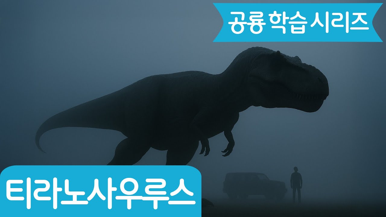 티라노사우루스 (공룡 학습 시리즈) | 공룡 학습 동요 | 어린이 동요 | 망둥이키즈