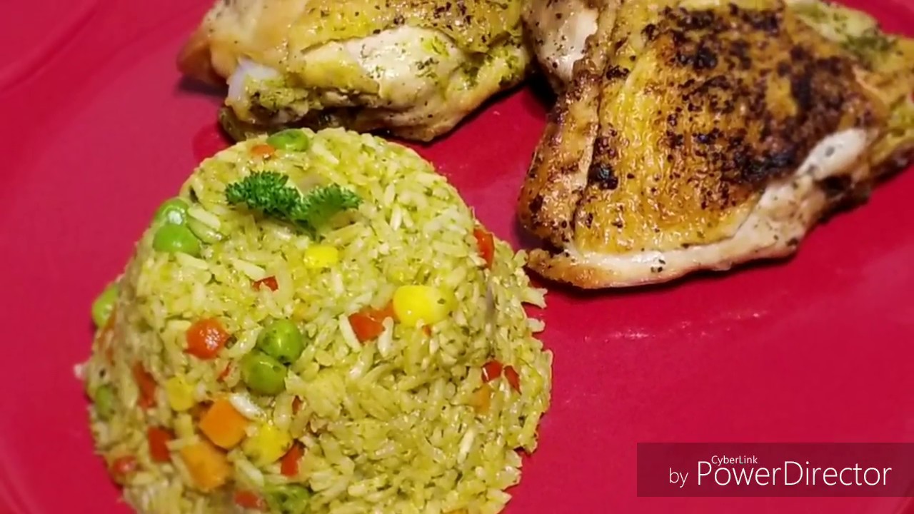 ARROZ CON POLLO PERUANO EN OLLA DE PRESIÓN ELÉCTRICA INSTANT POT
